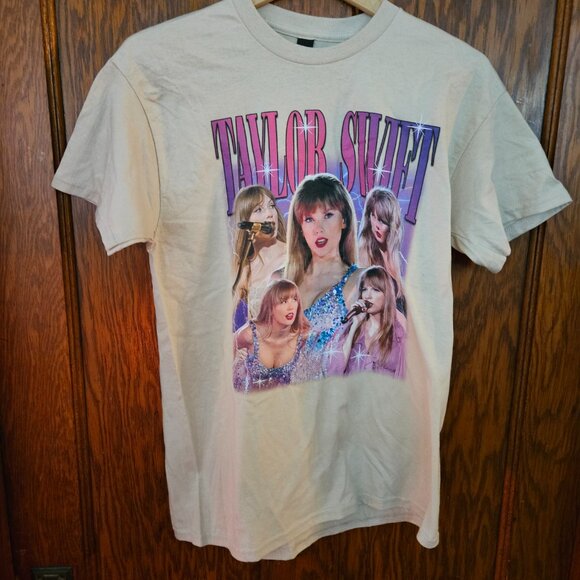 TAYLOR SWIFT  T-shirt Noir Unisex Taylor Swift Sz  M - Picture 4 of 7